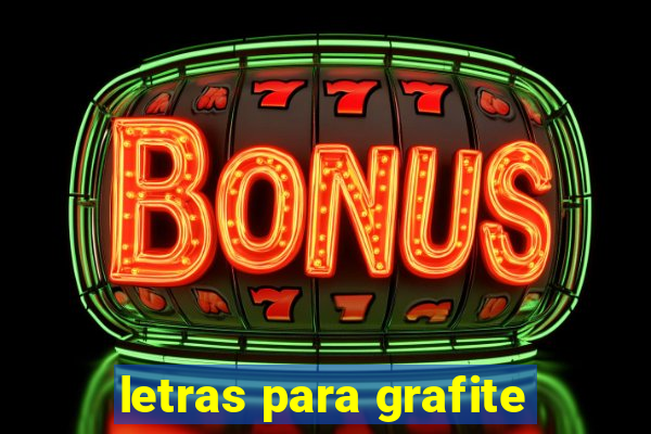 letras para grafite